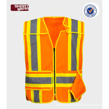 cheap orange reflective Hi Vis Safety Vest